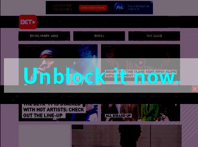 Click here to unblock BET