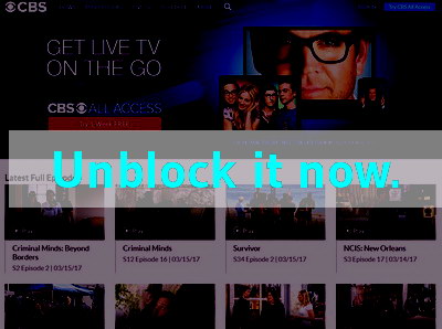 Click here to unblock CBS