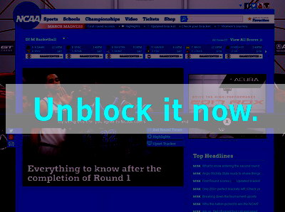 Click here to unblock NCAA March